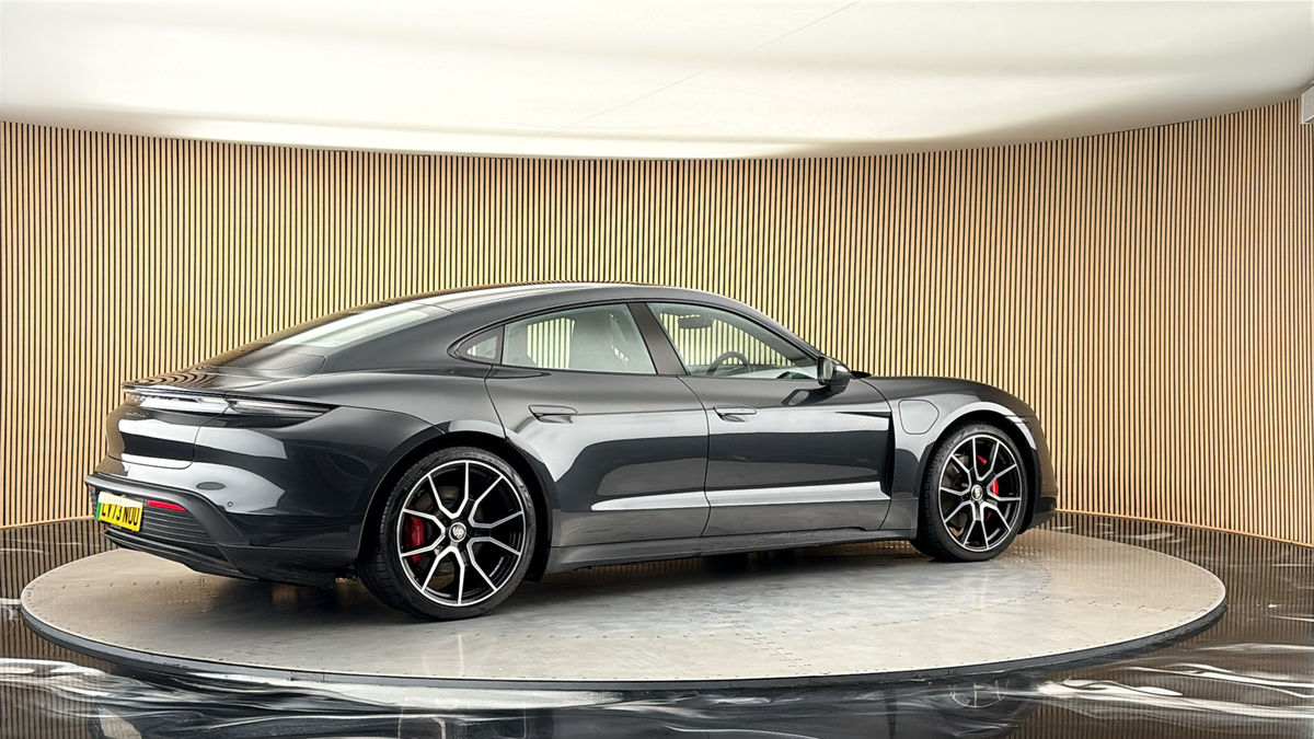 More views of Porsche Taycan