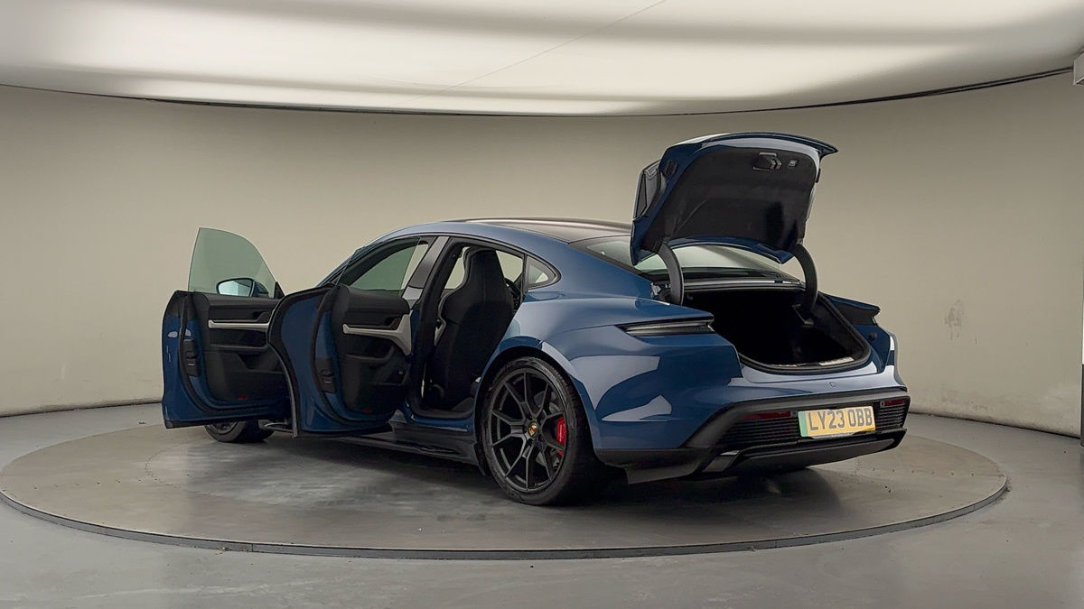 More views of Porsche Taycan