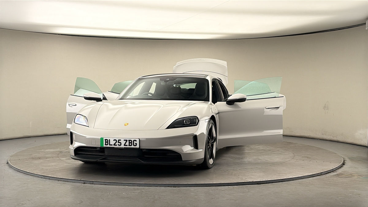 More views of Porsche Taycan