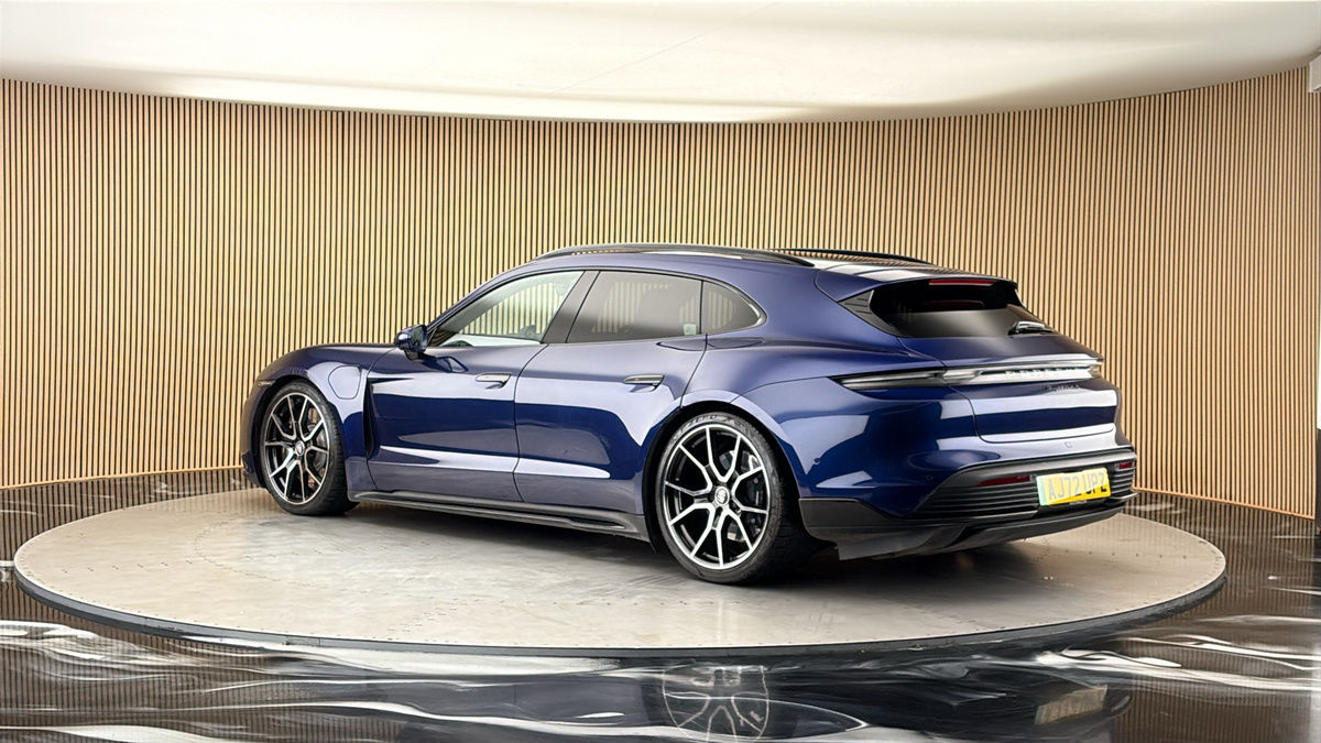 More views of Porsche Taycan