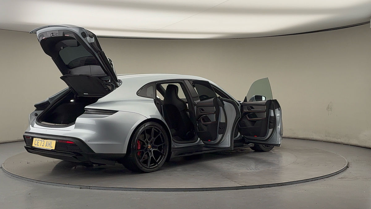 More views of Porsche Taycan