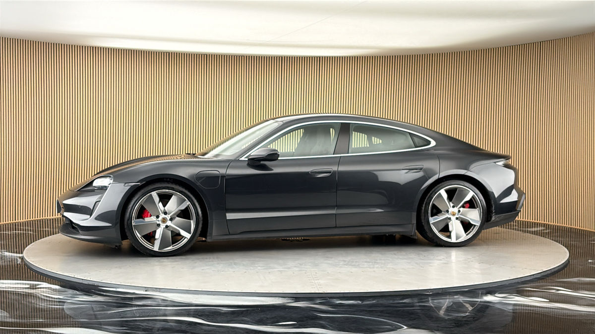 More views of Porsche Taycan