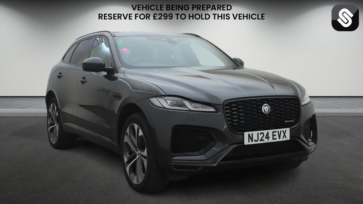 Jaguar F-PACE Sticky Header Image