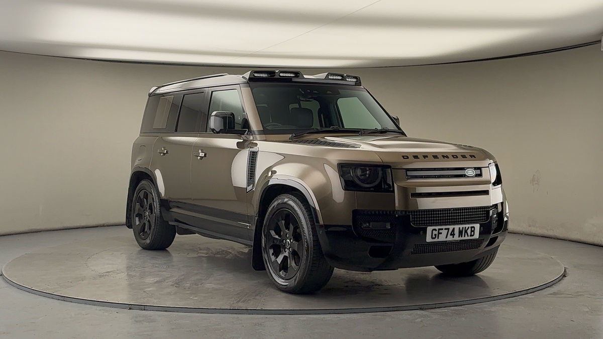 Land Rover Defender 110 Sticky Header Image