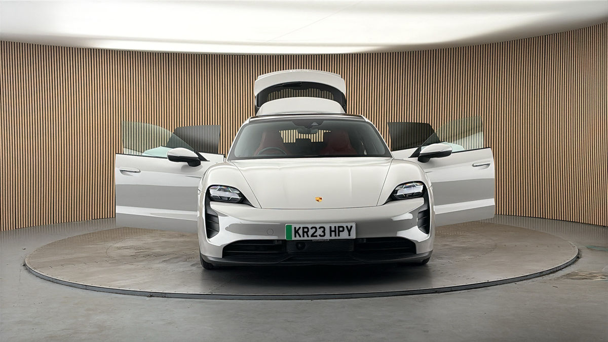 More views of Porsche Taycan