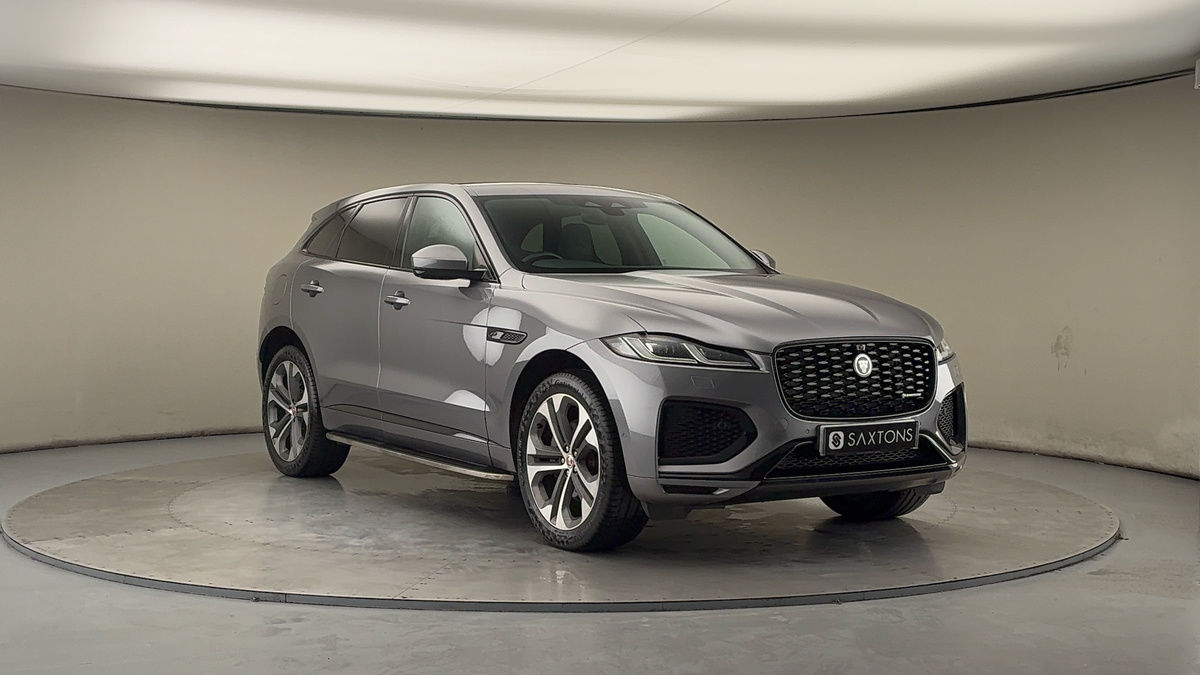 Jaguar F-PACE Sticky Header Image