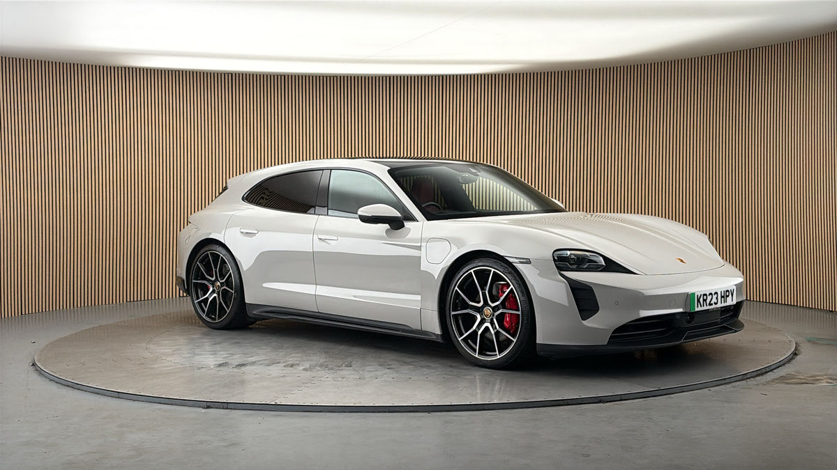 More views of Porsche Taycan