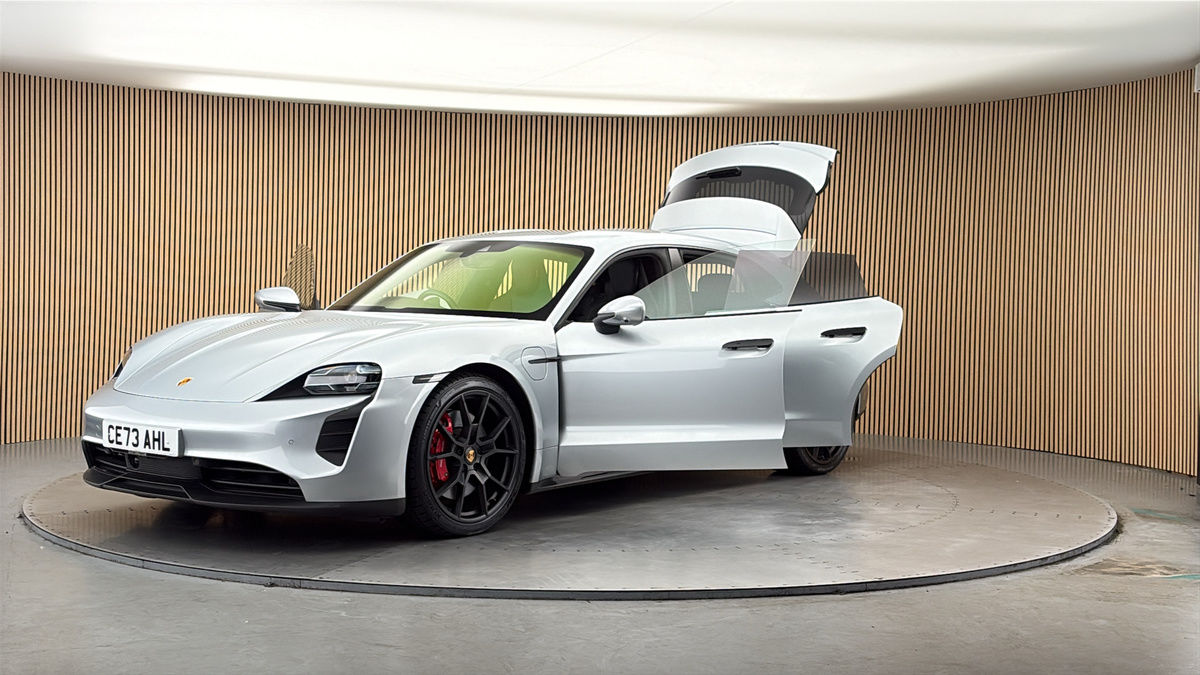 More views of Porsche Taycan