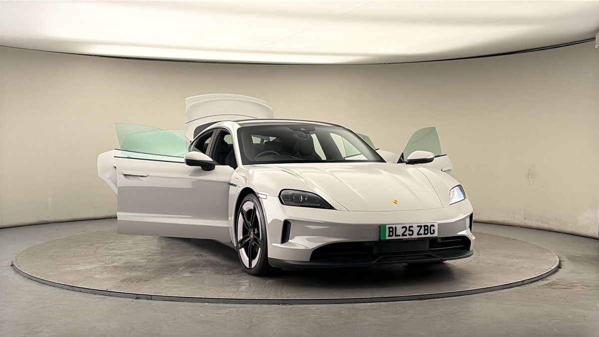 More views of Porsche Taycan