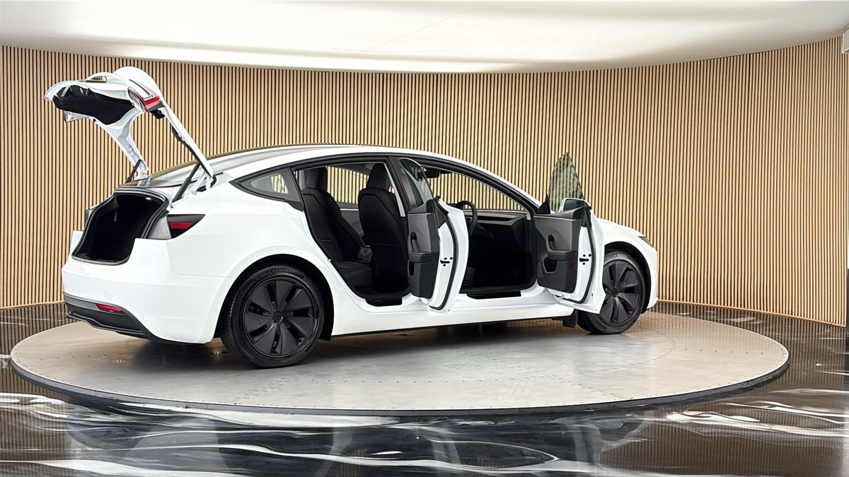 More views of Tesla Model 3