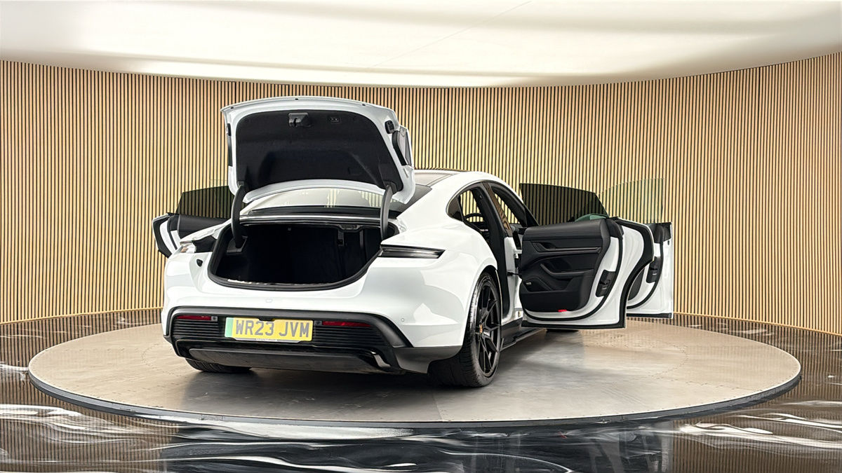 More views of Porsche Taycan