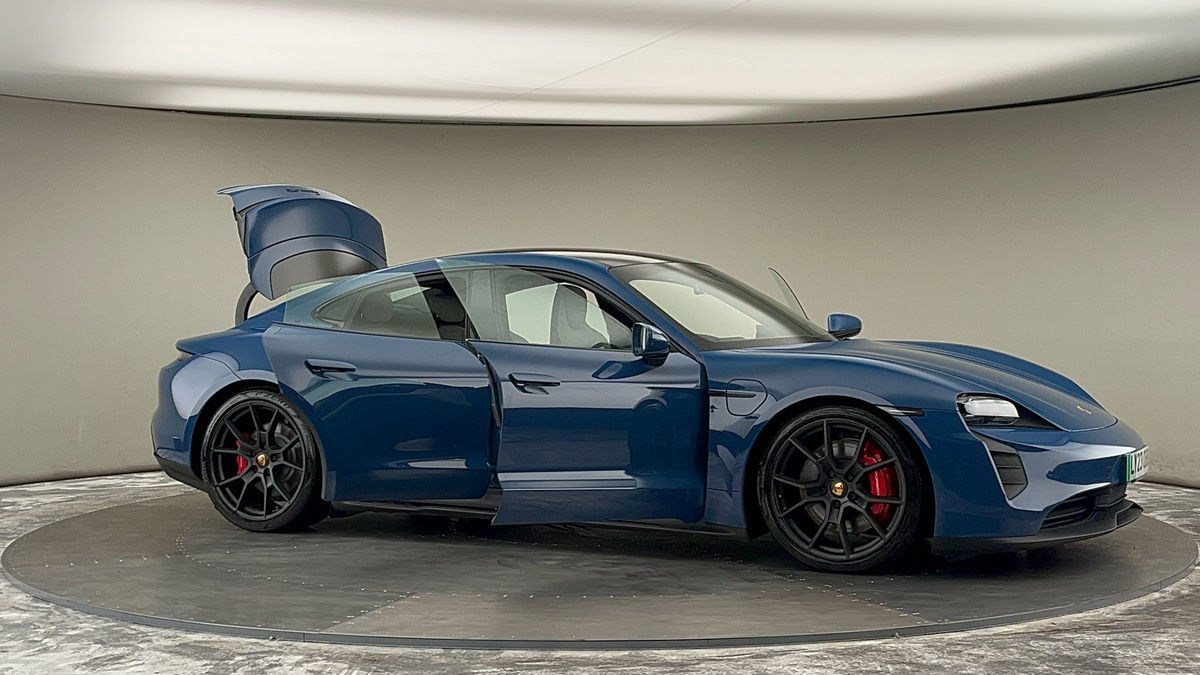 More views of Porsche Taycan