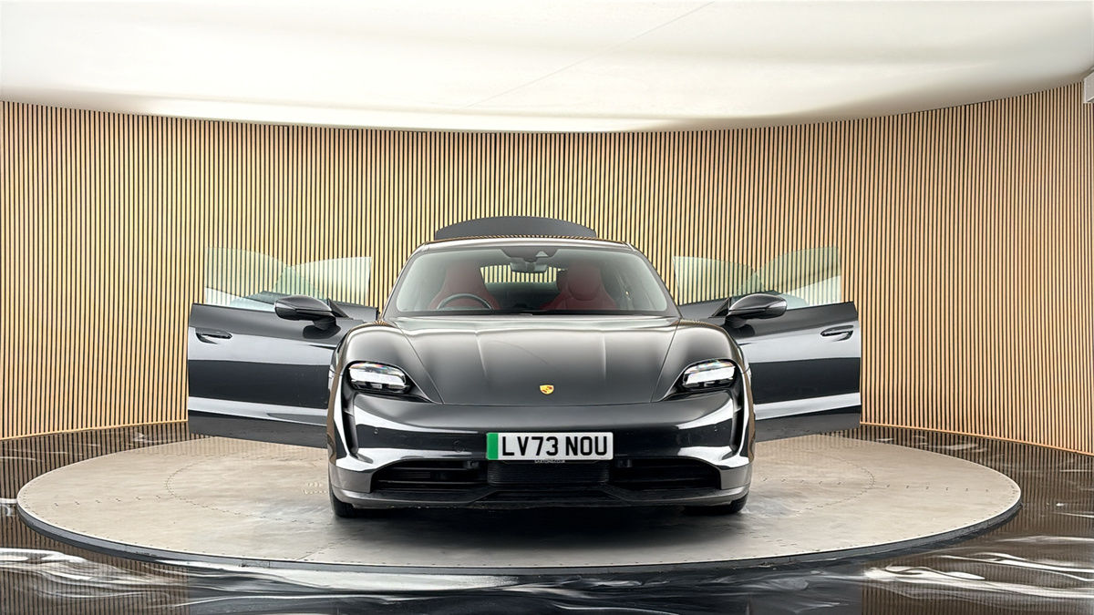 More views of Porsche Taycan