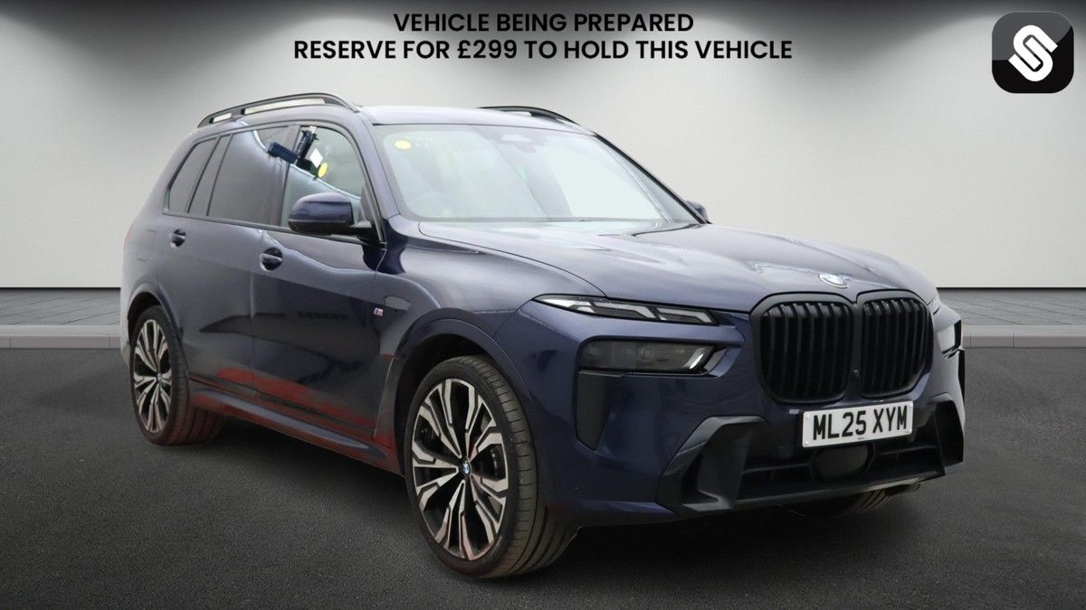 BMW X7 Sticky Header Image