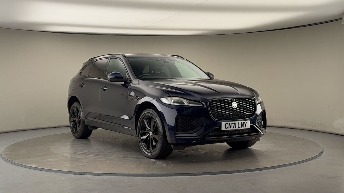 Jaguar F-PACE Sticky Header Image