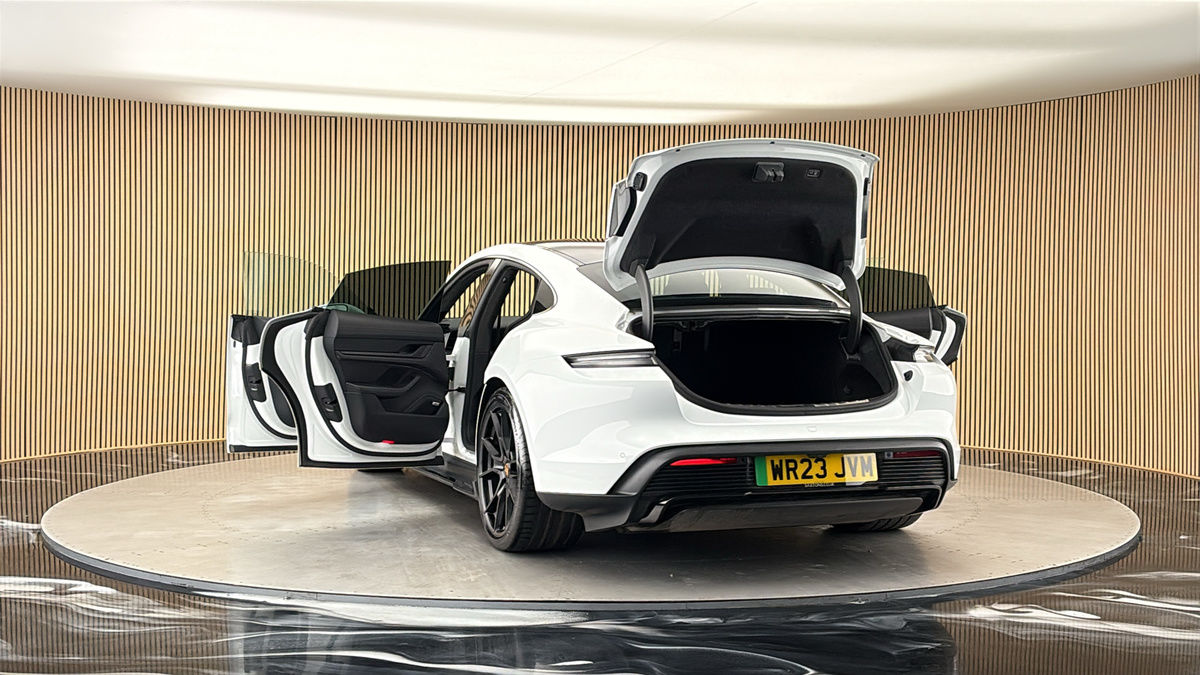 More views of Porsche Taycan