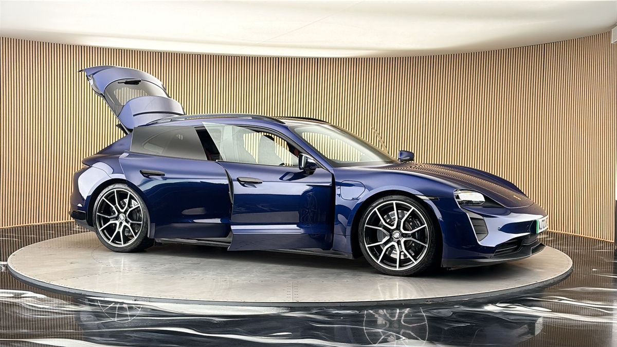 More views of Porsche Taycan