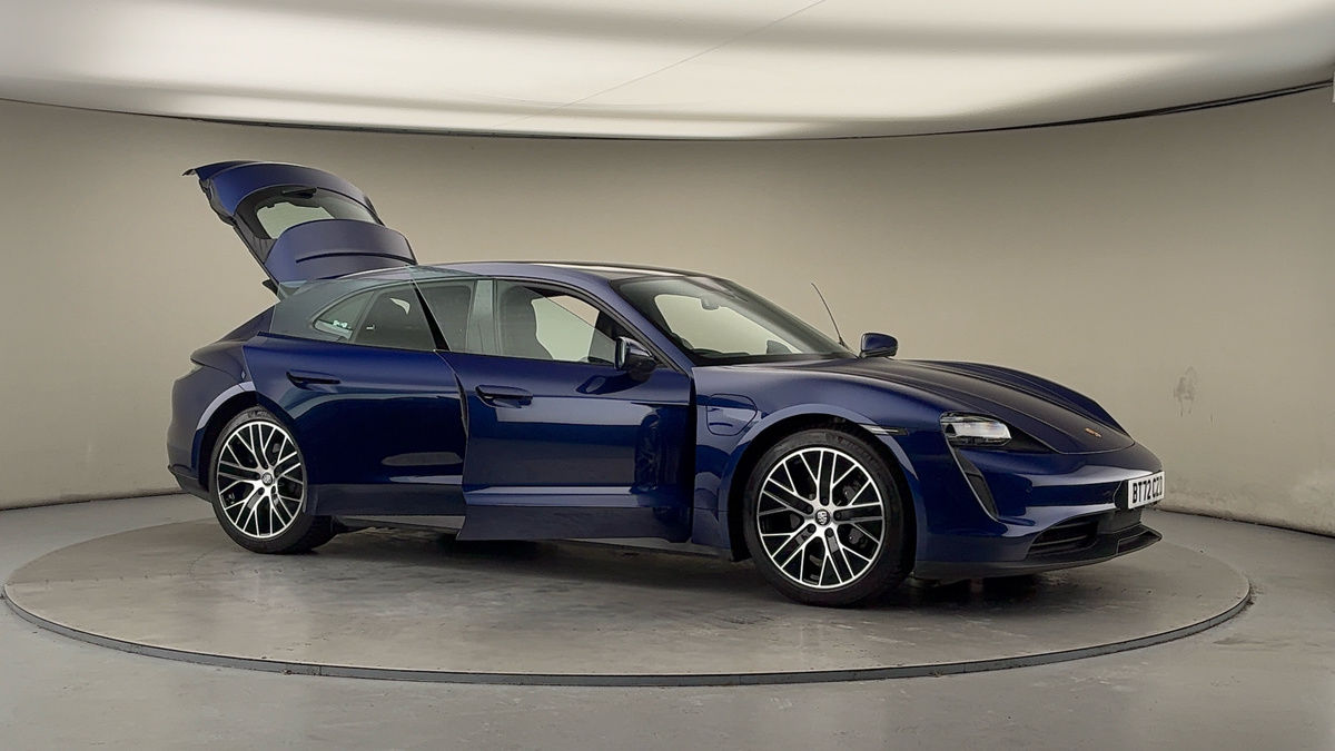 More views of Porsche Taycan