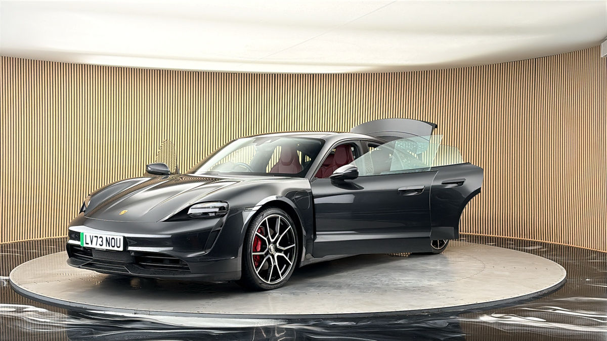 More views of Porsche Taycan