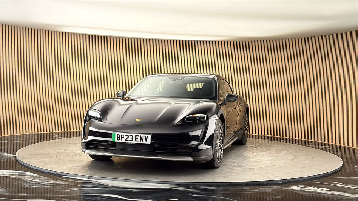More views of Porsche Taycan