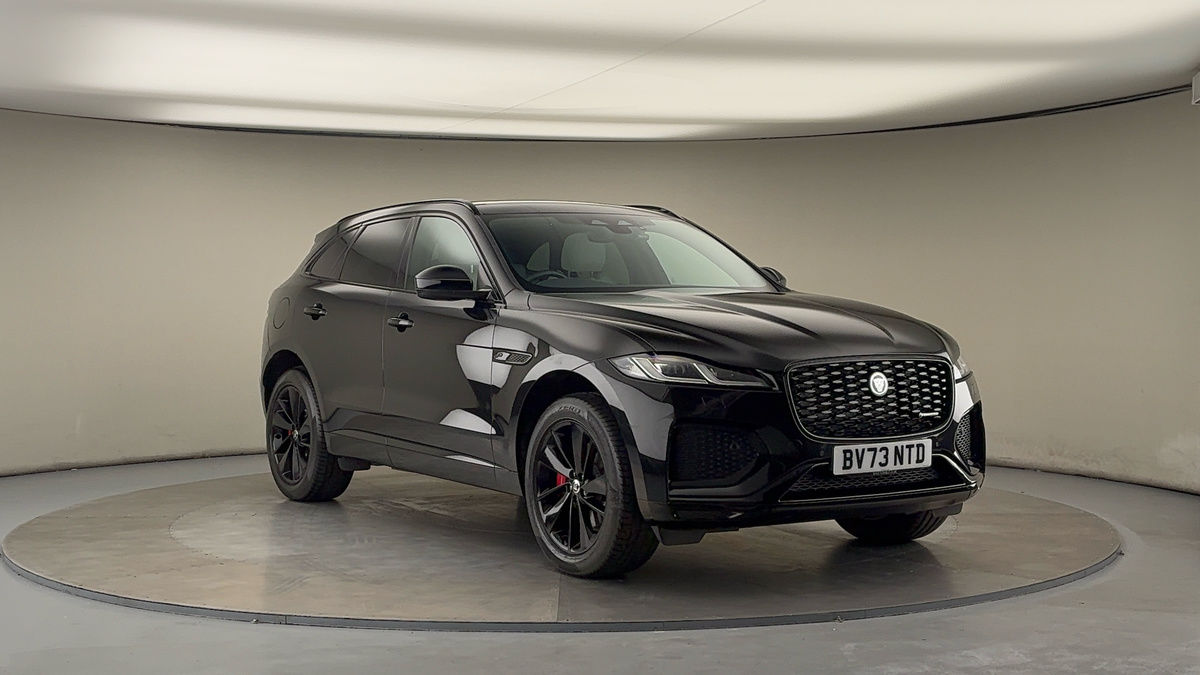 Jaguar F-PACE Sticky Header Image