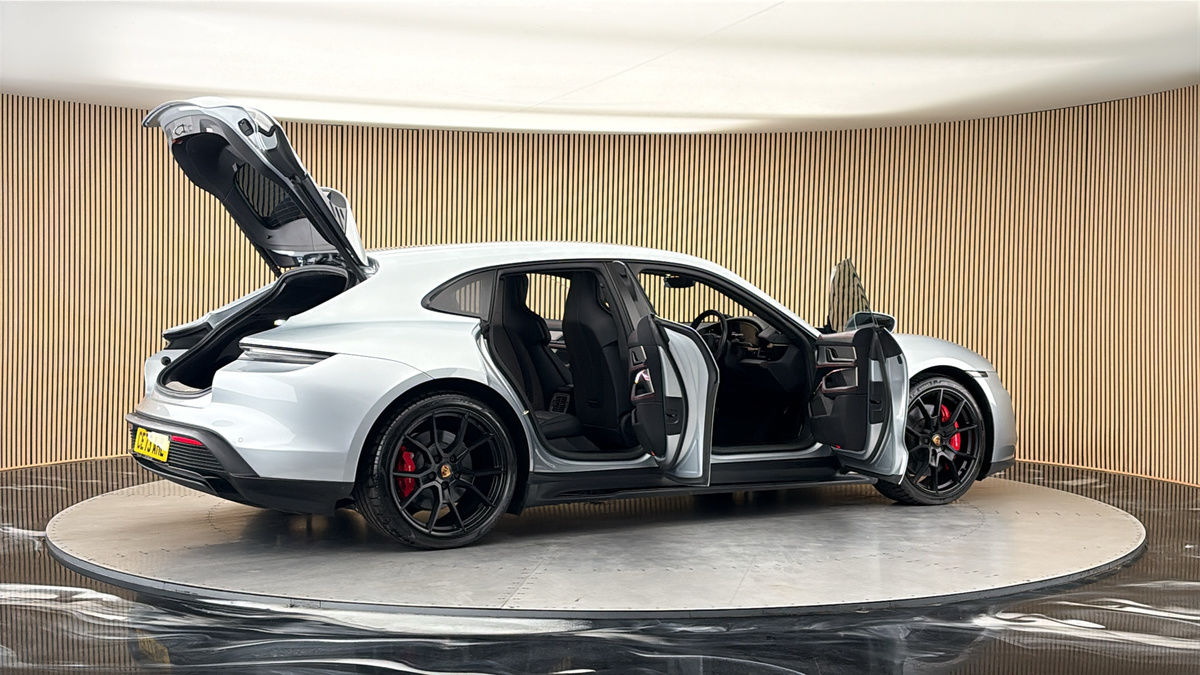 More views of Porsche Taycan