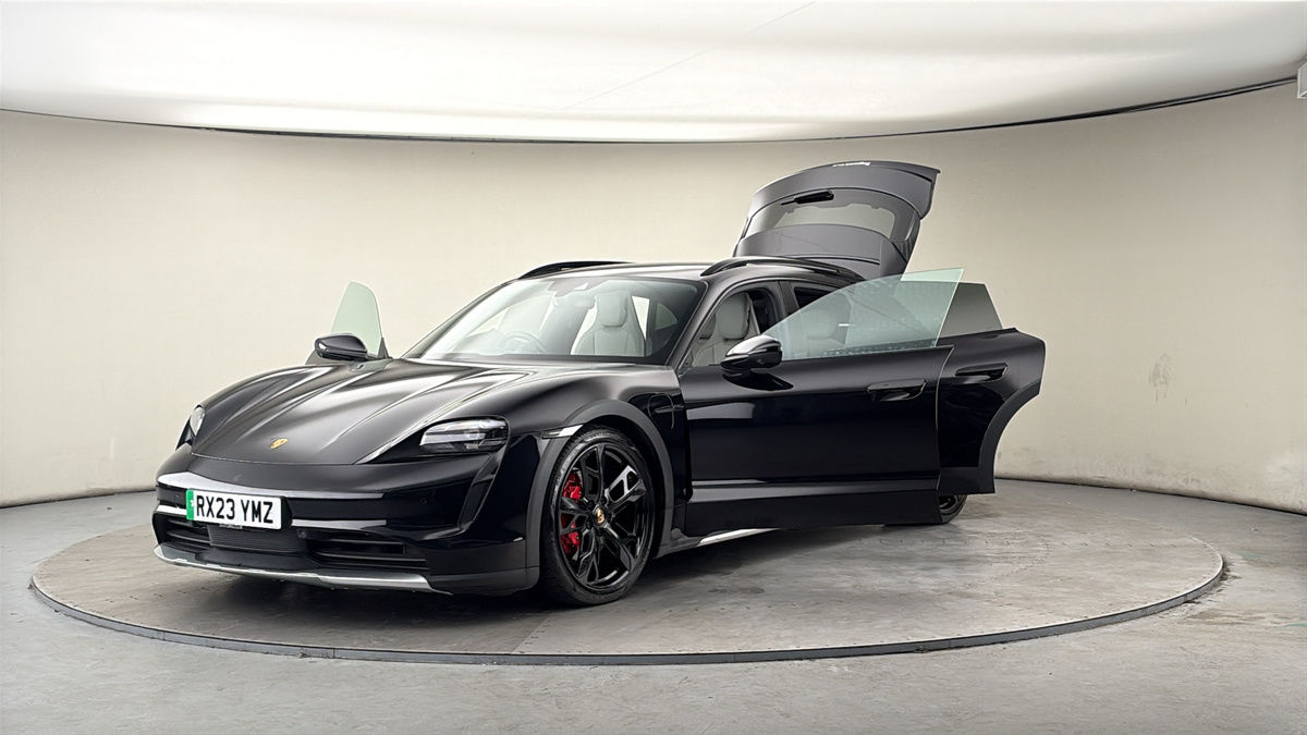 More views of Porsche Taycan