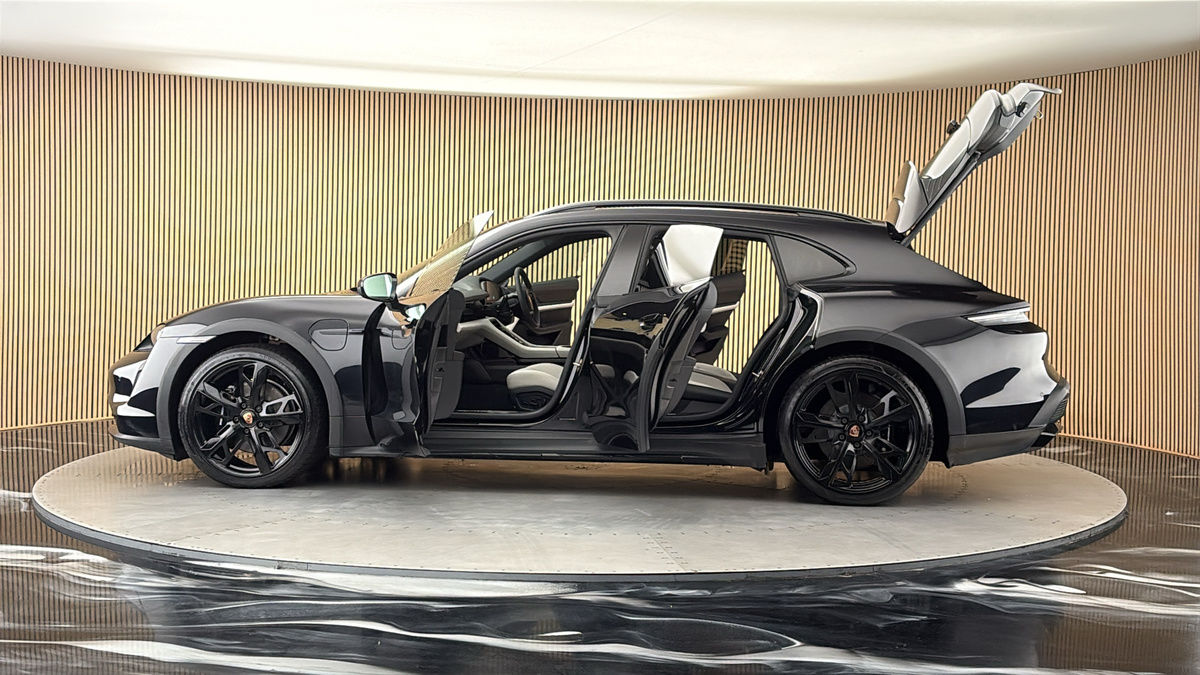 More views of Porsche Taycan
