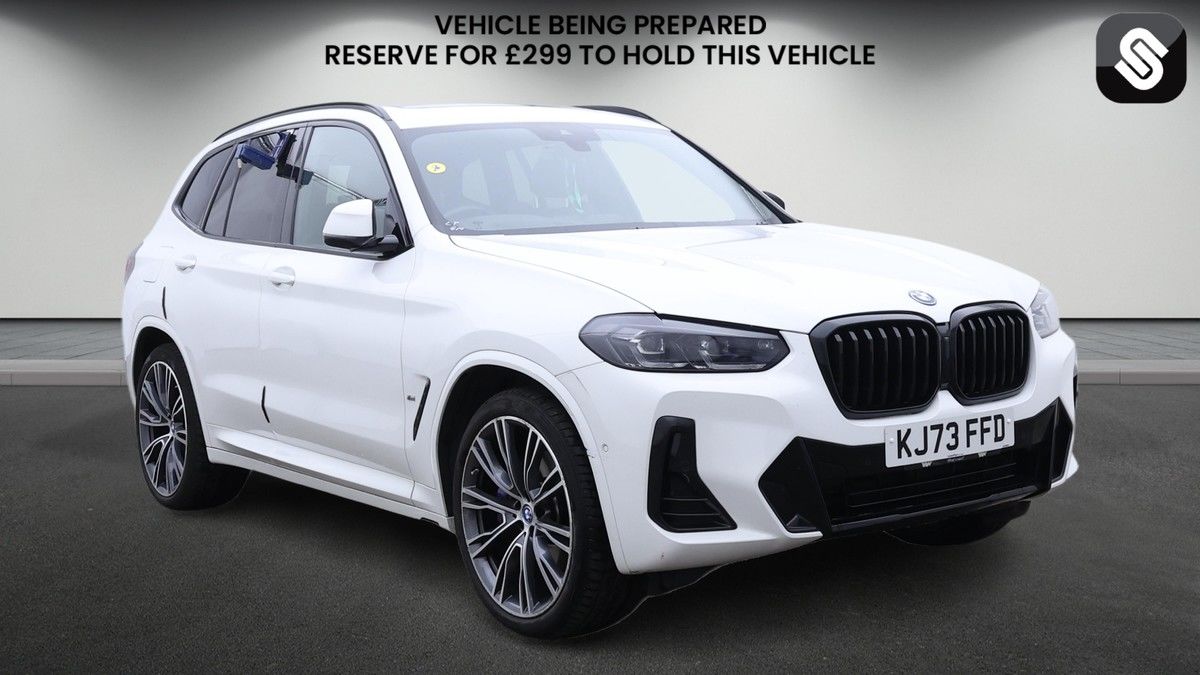 BMW X3 Sticky Header Image