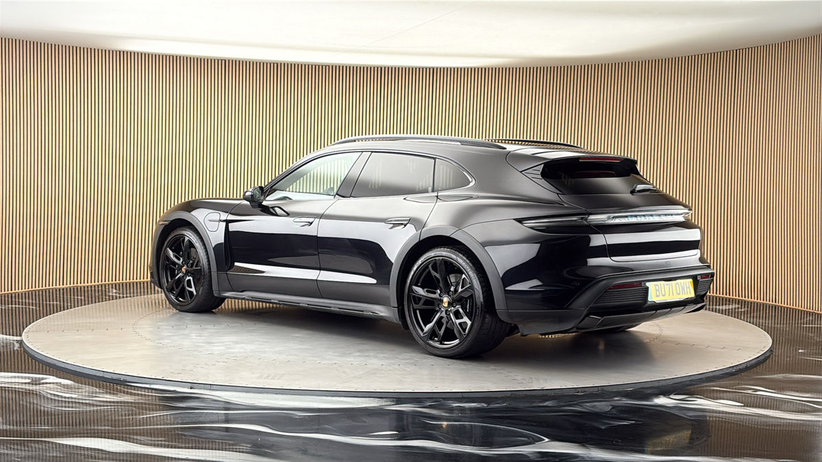 More views of Porsche Taycan