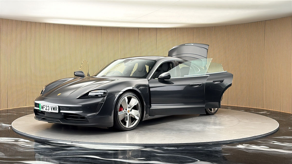 More views of Porsche Taycan