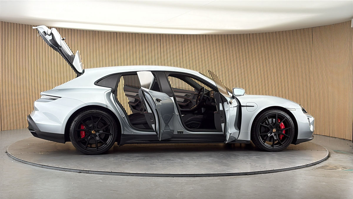 More views of Porsche Taycan