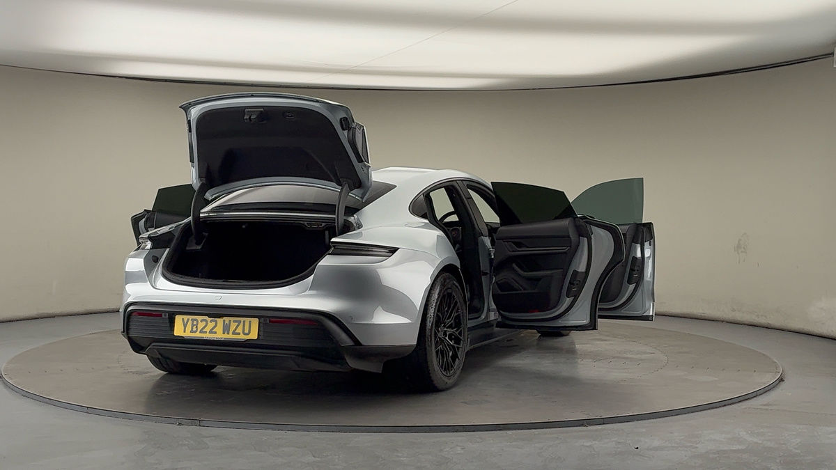 More views of Porsche Taycan