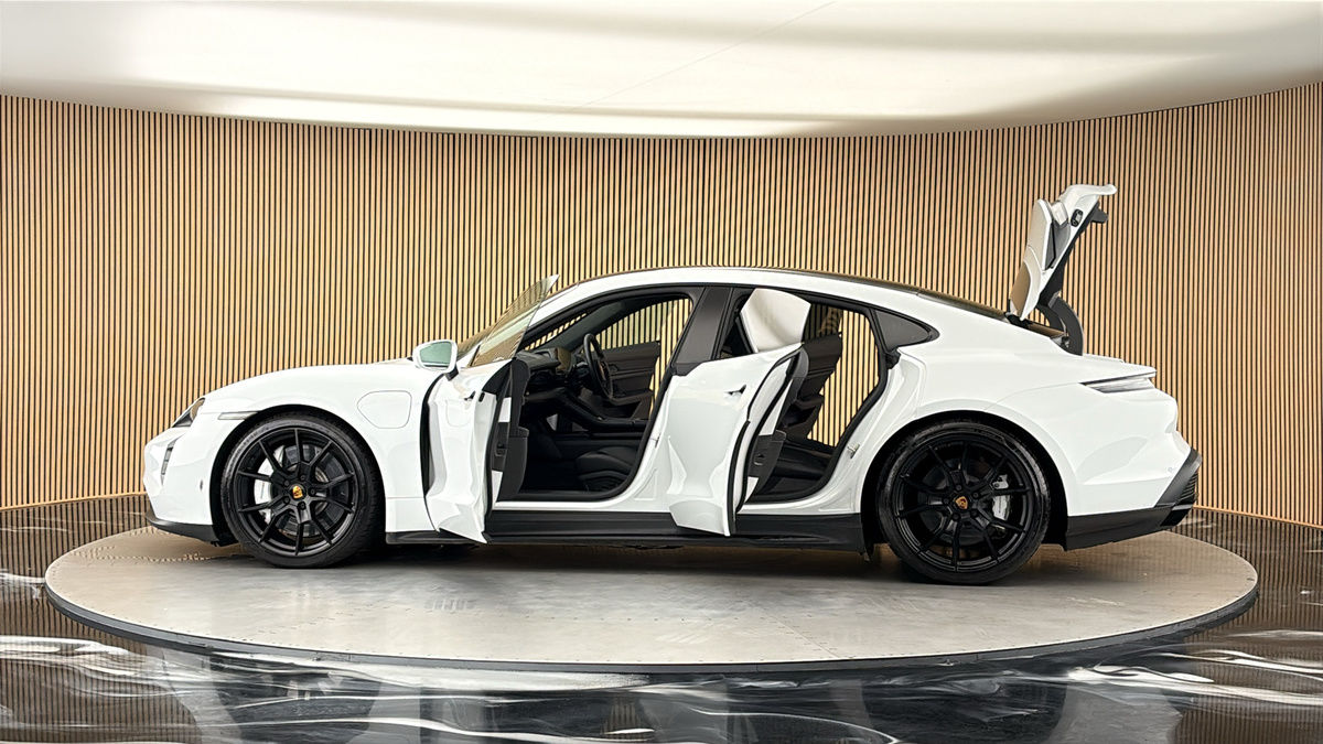 More views of Porsche Taycan
