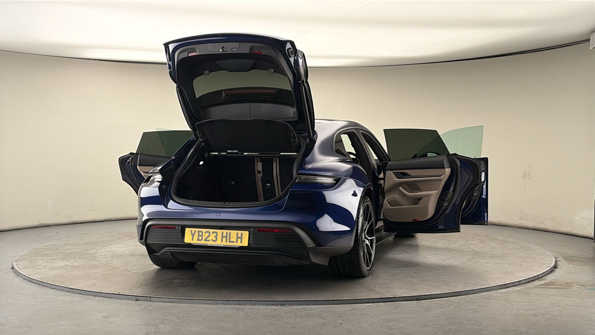 More views of Porsche Taycan