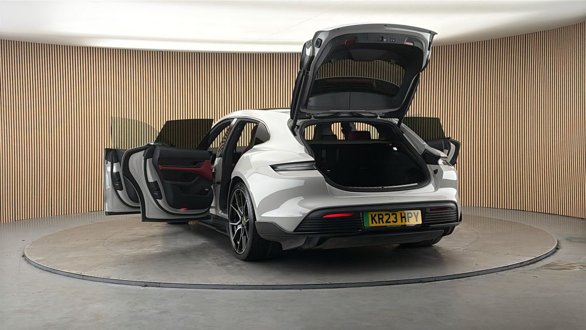 More views of Porsche Taycan