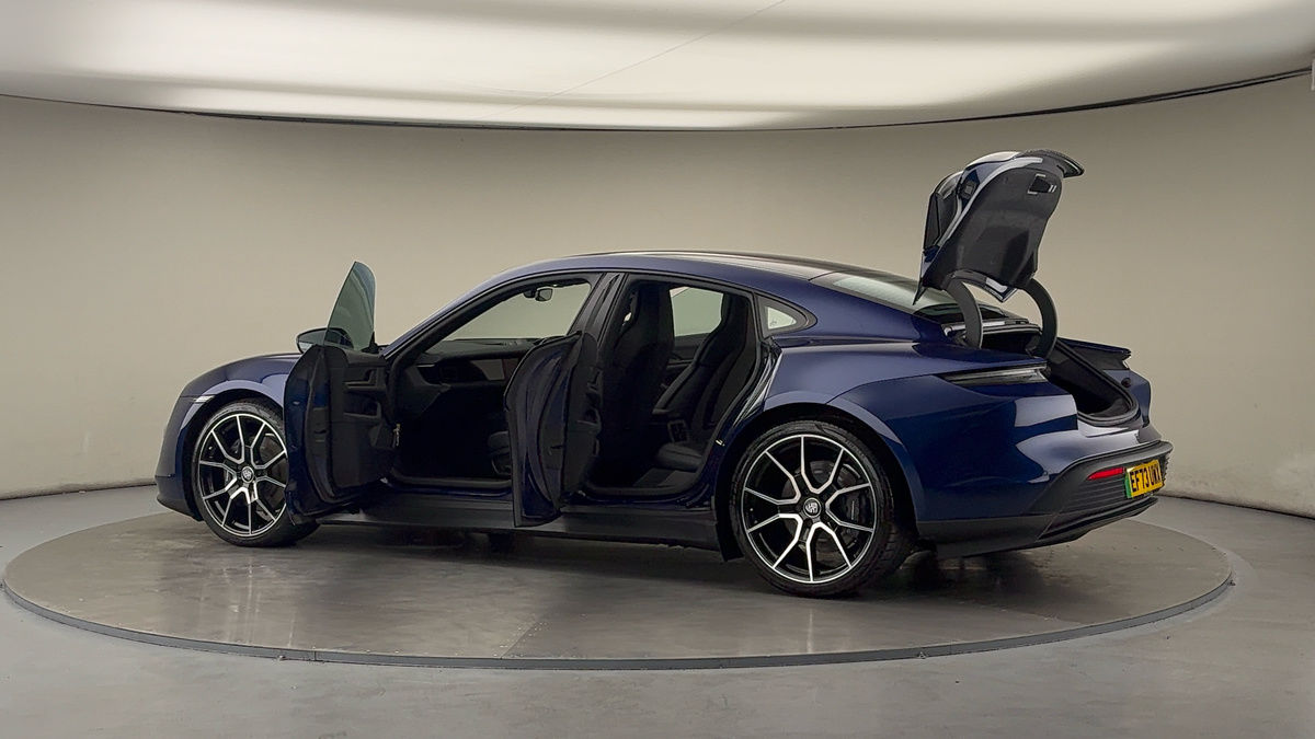 More views of Porsche Taycan