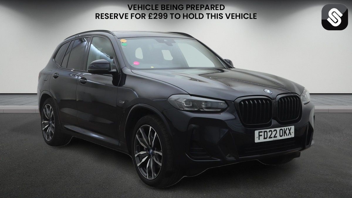 BMW X3 Sticky Header Image