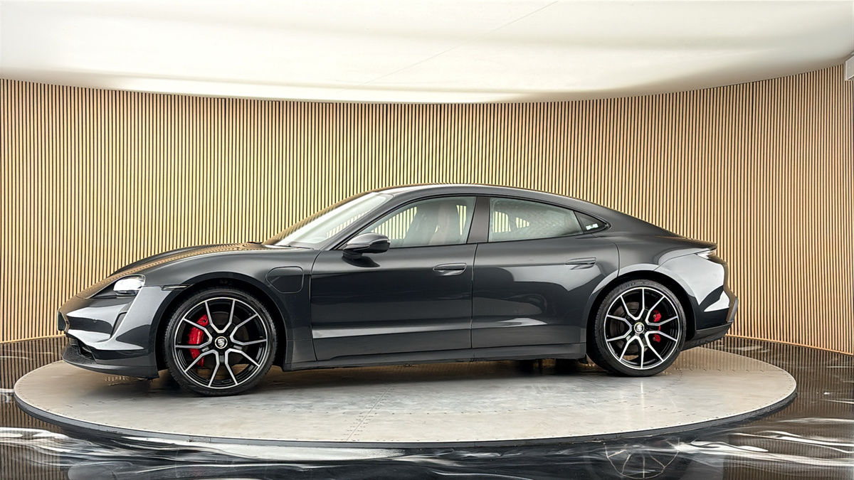 More views of Porsche Taycan