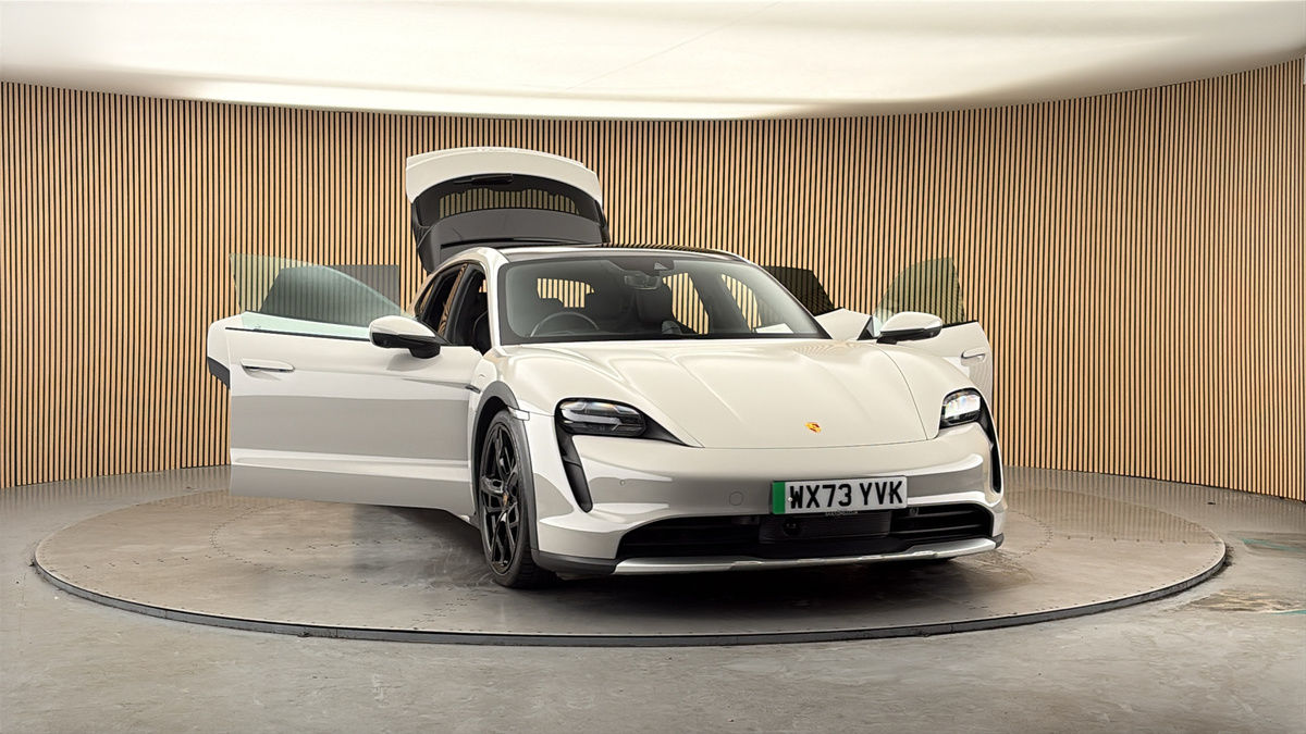 More views of Porsche Taycan