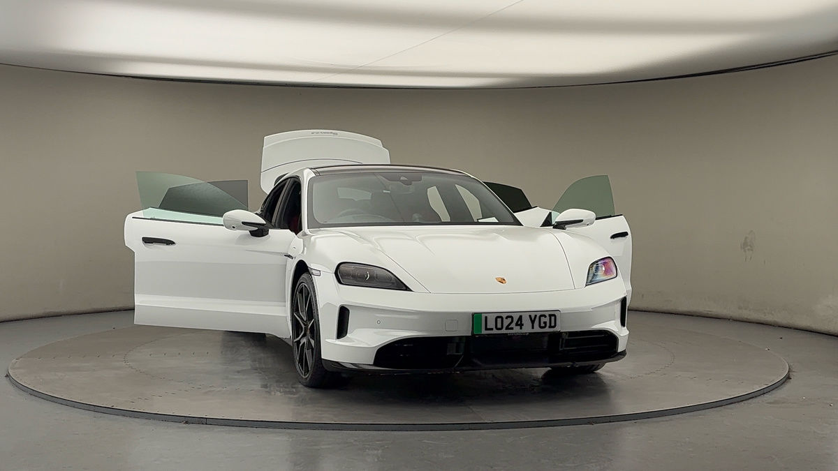 More views of Porsche Taycan