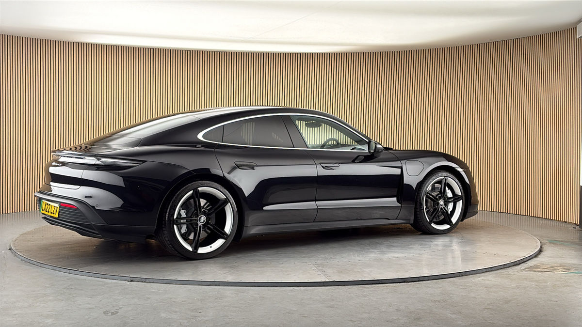 More views of Porsche Taycan