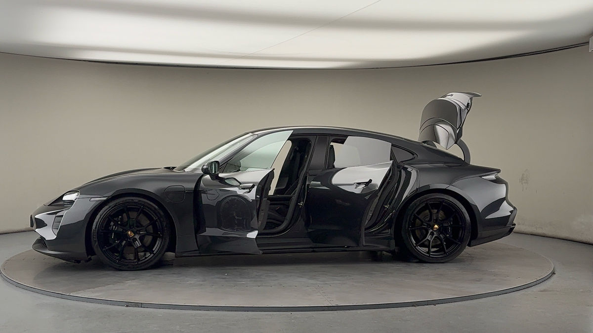 More views of Porsche Taycan