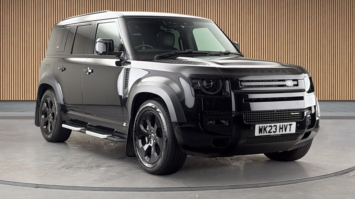 Land Rover Defender 110 Sticky Header Image