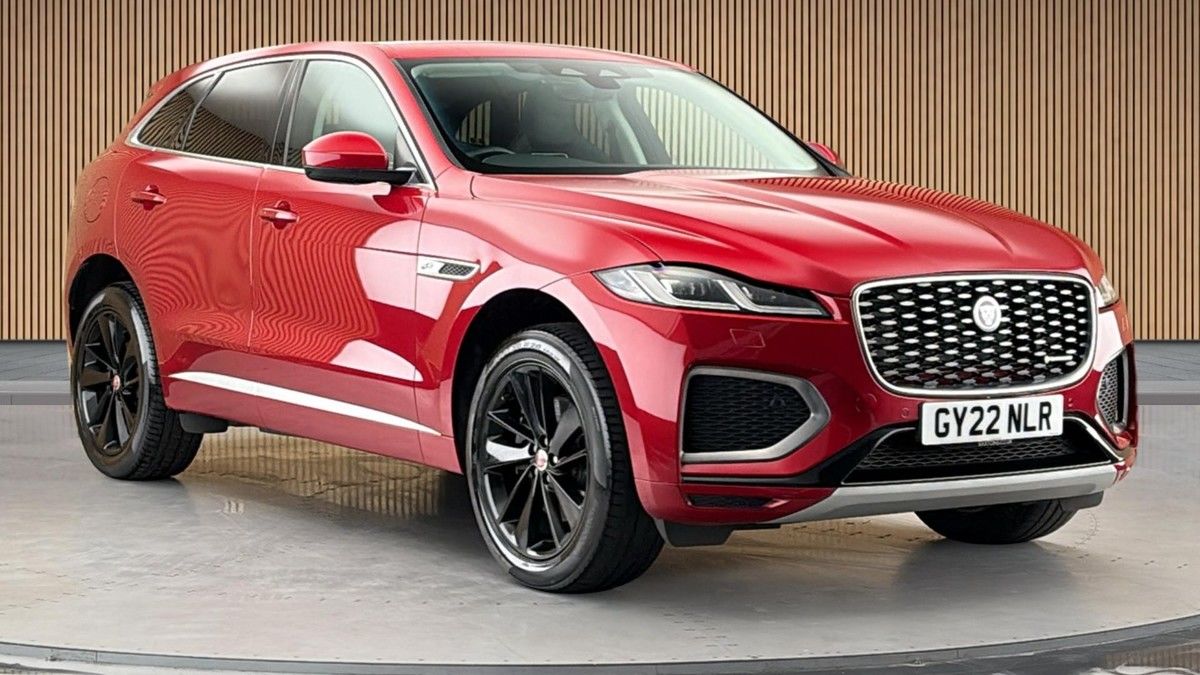 Jaguar F-PACE Sticky Header Image
