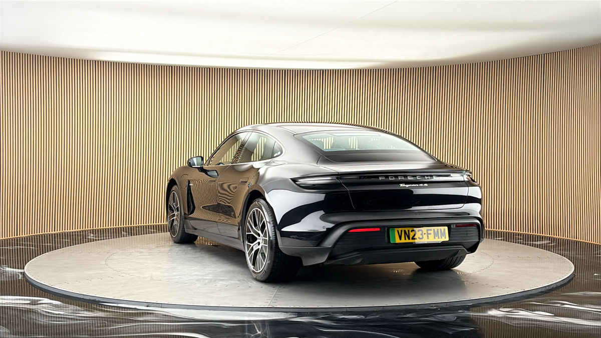More views of Porsche Taycan