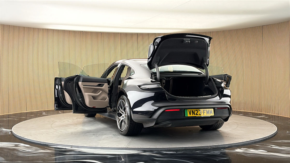 More views of Porsche Taycan
