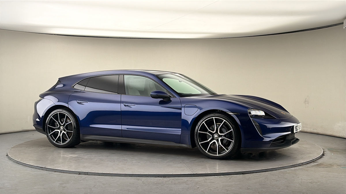 More views of Porsche Taycan