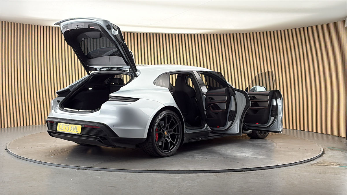More views of Porsche Taycan