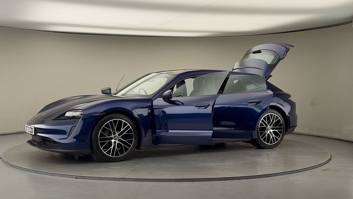 More views of Porsche Taycan